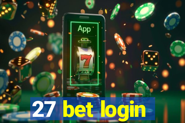 27 bet login